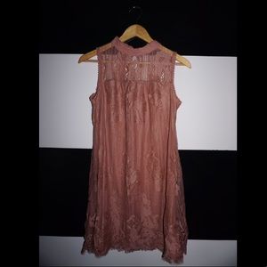 Blush Lace Dress